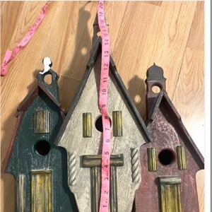 Decorative wood  bird house